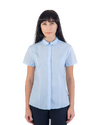 Блузка Ажур 0037К голубой