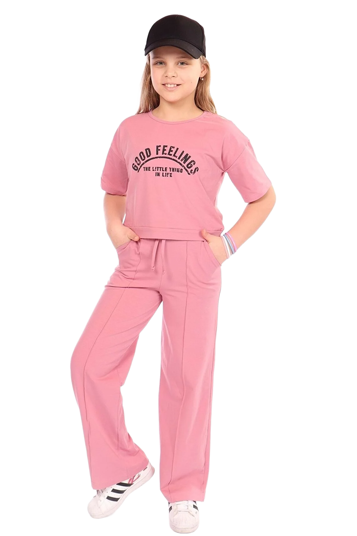 Спортивный костюм  дев. Toontoy 22297 розовый