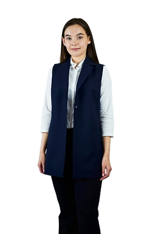 Жилет д/д КД-06 Кардиган-6 синий