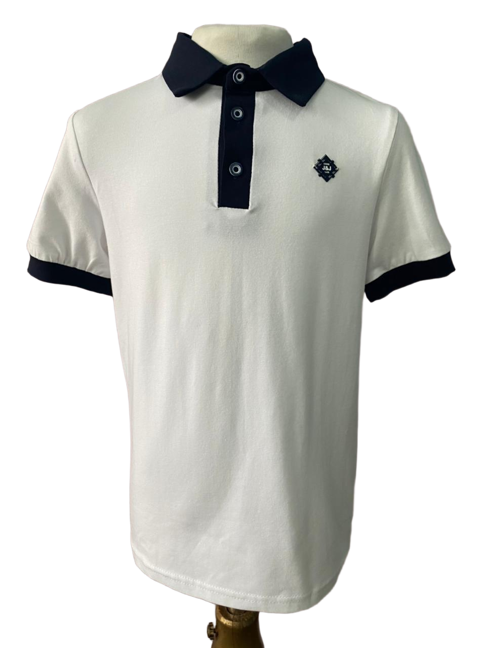 Поло КМ89094КР бел/син