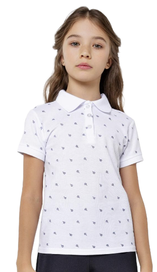 Поло д/д 636 короткий рукав леденец