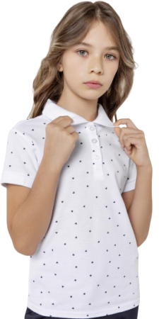 Поло д/д 636 короткий рукав сердце